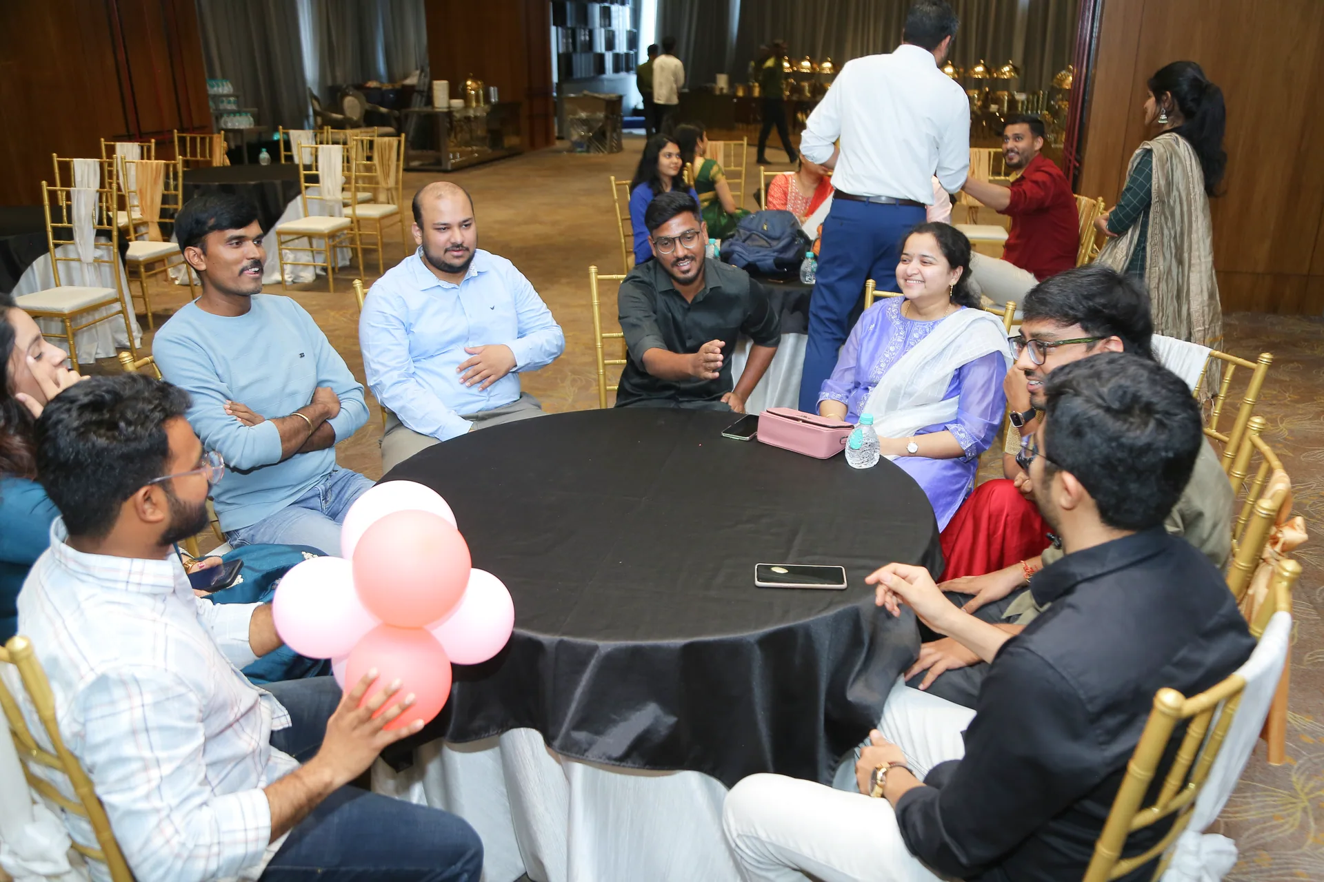 A working roundtable session