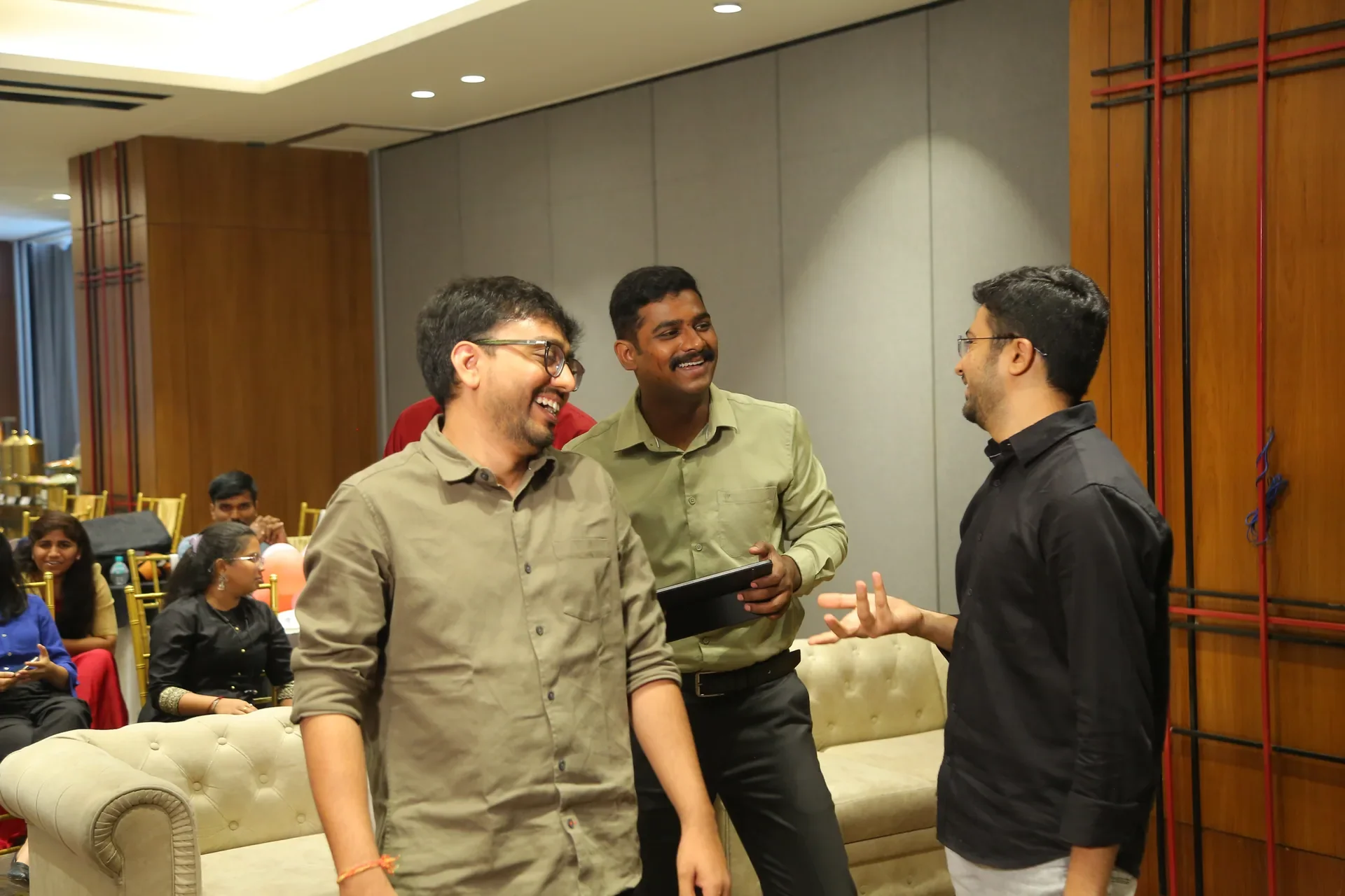 Navigators at a company offsite