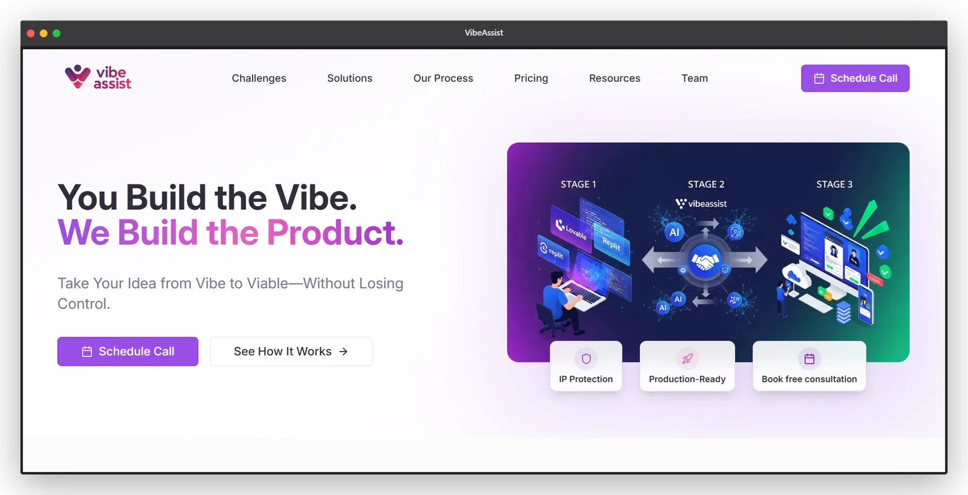 VibeAssist preview